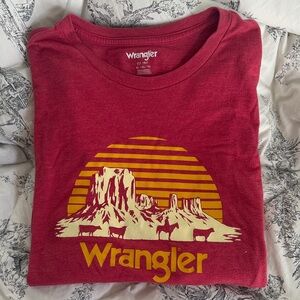 Wrangler Red Tee